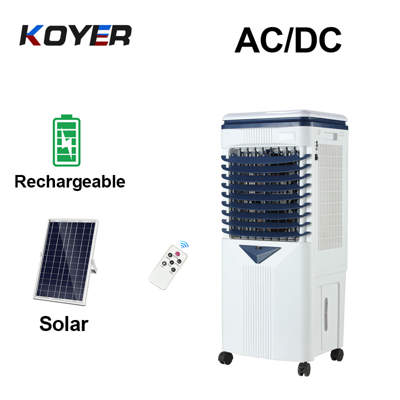 充電式蒸発空冷ファン